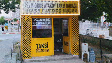 Afyon Taksi Durağı | Ataköy Migros Taksi